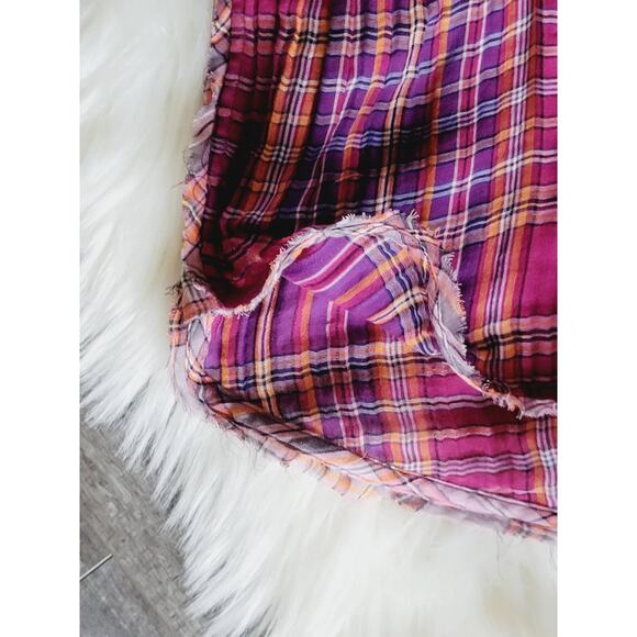 NWT Anthropologie Gingham Gauzy Comfy Shorts - Small - Picture 6 of 9